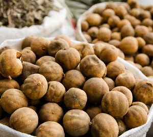 UAE, Dubai, Dried Lemons and Other Spices for Sale in the Spice Souq in Deira --- Image by © moodboard/Corbis